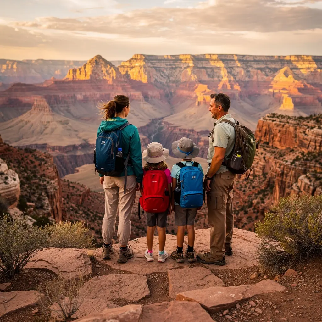 Ландшафт с уникальными растениями, характерными для пустынной экосистемы
