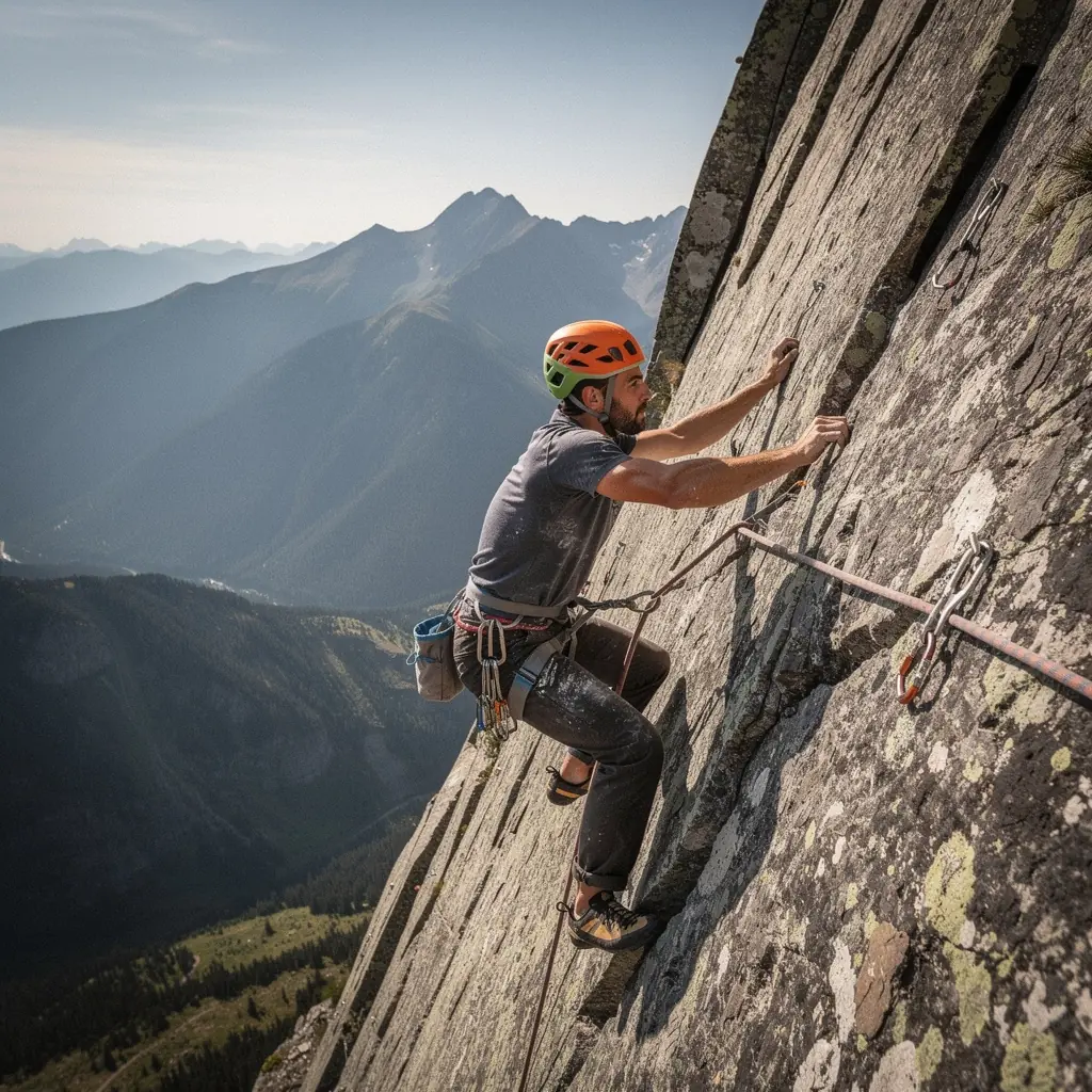 Местные растения, приспособленные к суровым условиям пустыни, на фоне скал