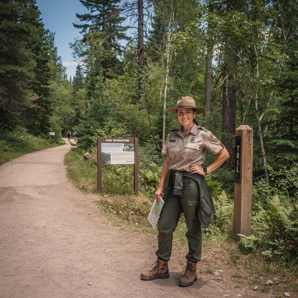 Группы туристов на тропе в Зионском каньоне с красивыми видами.